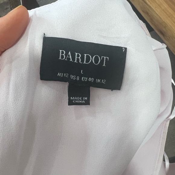 NWOT Bardot Zaria Dress in Soft Pink size large, revolve - Picture 11 of 13